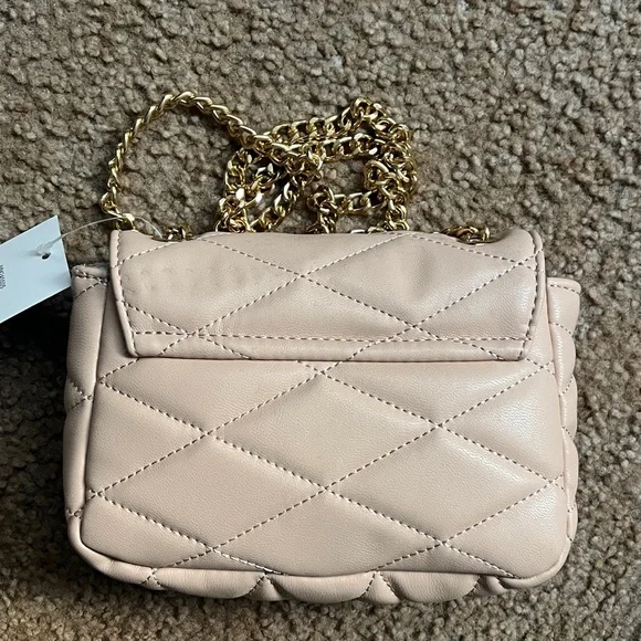 NWT Steve Madden Blush Quilted Crossbody Bag - Picture 7 of 9